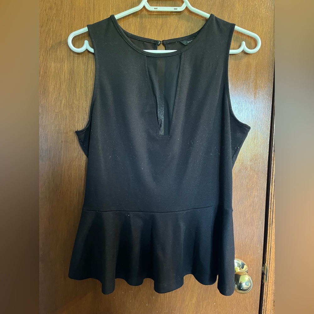 Guess Tank Top with Mesh Size L